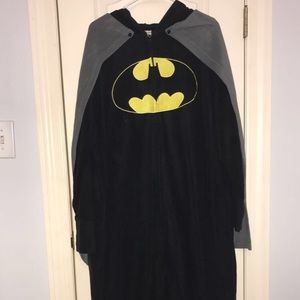 Batman Onesie with Cape and Mask Hood